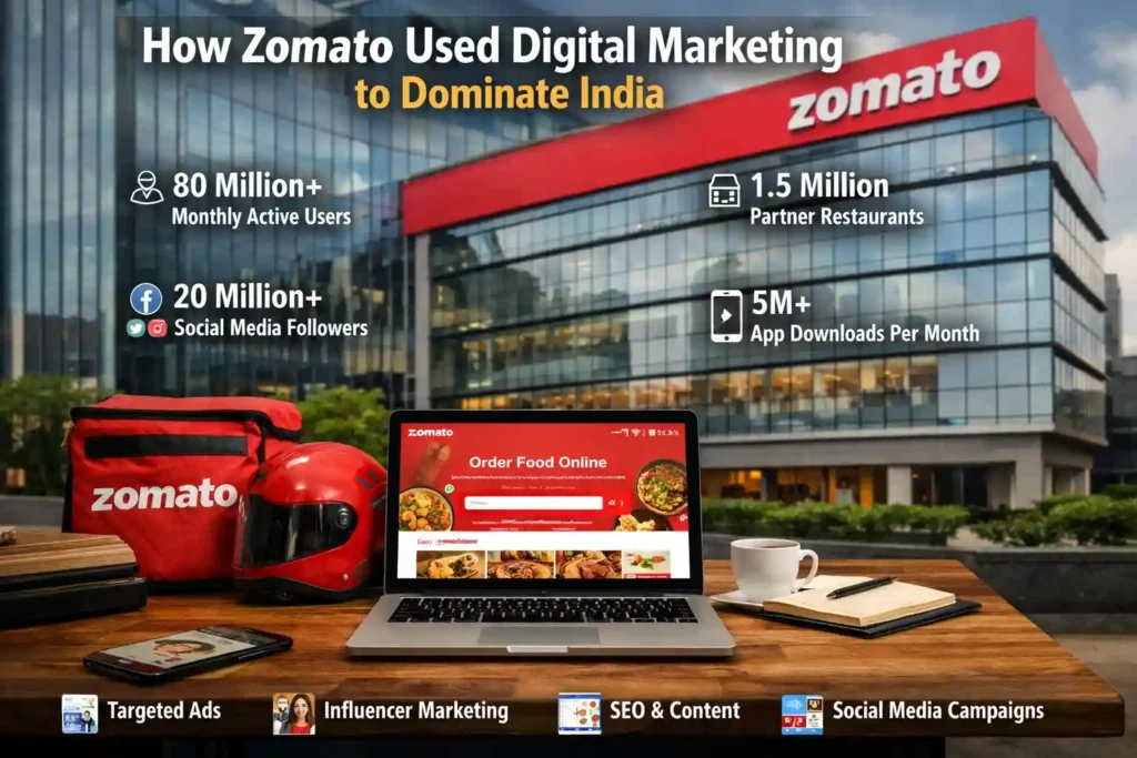 Digital Marketing used By Zomato