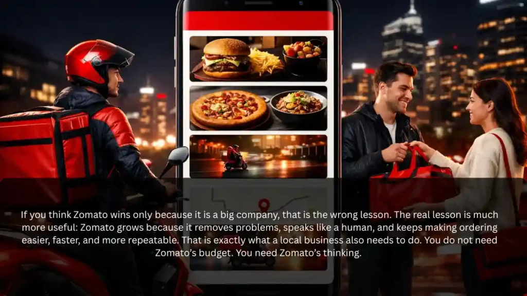 zomato marketing case study explaining how small business can grow